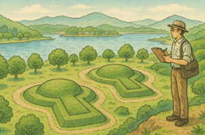 【大発見！】佐渡島で前方後円墳が初めて見つかる