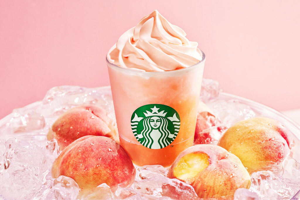 “飲む桃”がついに進化!スタバ新作「ヘブンリーピーチフラペチーノ」は期待以上?