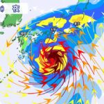 台風6号チャンミーが日本列島直撃へか　強い勢力のまま西日本・関東へ接近中で交通機関に注意