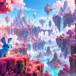 『マイクラ』14年ぶりの新ディメンション「THE SIFT」発表！ピンク色の大地と青いウサギ型モブが話題